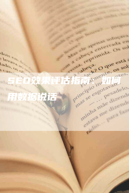 SEO效果评估指南：如何用数据说话