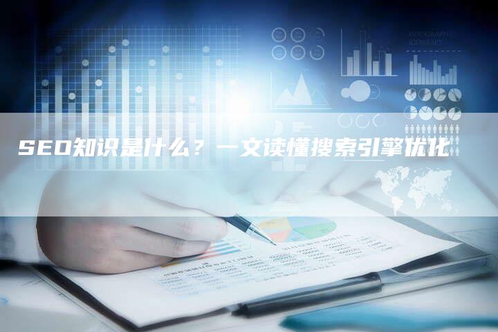 SEO知识是什么？一文读懂搜索引擎优化